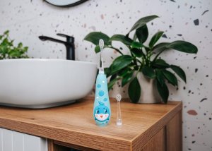 Szczoteczka soniczna Baby KIDO SMILE 1-5 lat niebieska ZK3020 2
