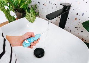 Szczoteczka soniczna Baby KIDO SMILE 1-5 lat niebieska ZK3020 4