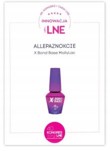 MOLLYLAC_X-Bond Base baza zwiększająca przyczepność manicure i pedicure 10g 3