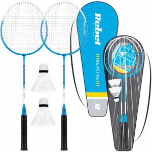 Rebel Active Zestaw do badmintona, stal hartowana, REBEL ACTIVE 6