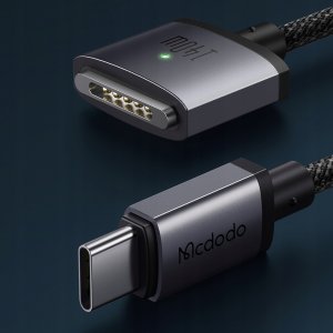 Kabel USB Hoco USB-C - MagSafe 3 1.8 m Czarny 6