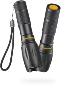 LATARKA LED 2 W 1, 200lm, 100m, 3 TRYBY ŚWIECENIA, ZOOM 2