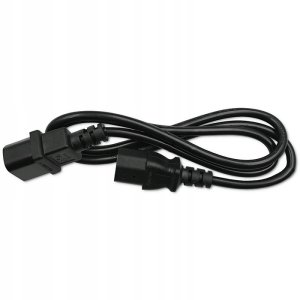 QOLTEC 50457 Kabel zasilający do UPS IEC C13/C14 3x0.75mm 1m 5