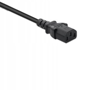 QOLTEC 50459 Kabel zasilający do UPS IEC C13/C14 3x1.0mm 1.5m 5