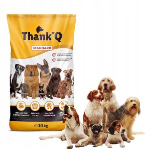 THANK'Q STANDARD smak kurczak karma dla psa 10kg 2
