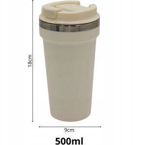 KUBEK TERMICZNY TURYSTYCZNY EXCELLENT HOUSEWARE 500L - ECURE 5