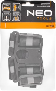 Szelki odblaskowe, czarne 2