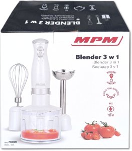 Blender MPM Blender ręczny 3w1 - 700W - Biały 14