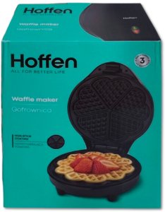 Gofrownica Hoffen 1200W - gofry serca 14