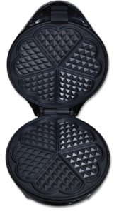 Gofrownica Hoffen 1200W - gofry serca 2