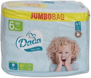 Dada Pieluchy Extra Soft 6 JumboBag - 84szt 2