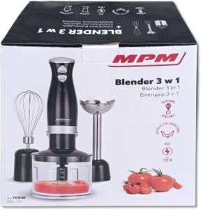 Blender ręczny 3w1 - MPM 700W - Czarny 14