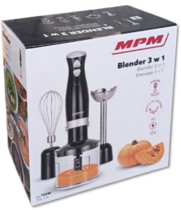 Blender ręczny 3w1 - MPM 700W - Czarny 10