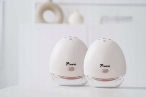 MOMINI - LAKTATOR ELEKTRONICZNY PODWÓJNY 4-FAZOWY BEZPRZEWODOWY 2W1 TWIN HARMONY 6