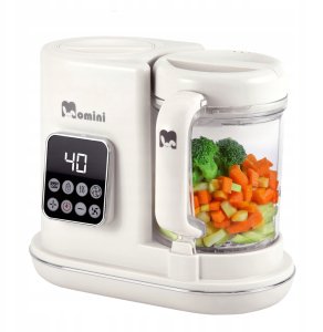 MOMINI - MULTIBLENDER PAROWY Z FUNKCJĄ PODGRZEWANIA BUTELEK 7W1 MINI CHEF 11