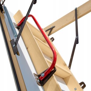 Schody strychowe wyłaz na strych EXTREME 76mm 112x60 0,55 W/m2K H275 cm 9