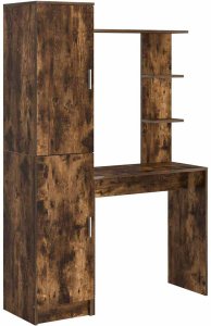Biurko vidaXL Brązowe 78.5 cm x 37 cm 2