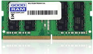 Pamięć do laptopa GoodRam SODIMM, DDR4, 8 GB, 2400 MHz, CL17 (GR2400S464L17S/8G) 1