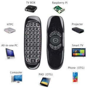 AG83C Uniwersalny pilot tv z klawiaturą 2