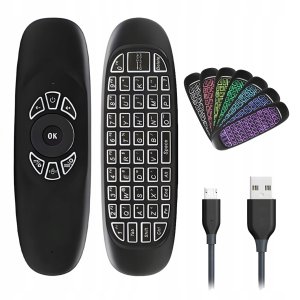 AG83C Uniwersalny pilot tv z klawiaturą 3