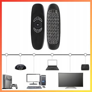 AG83C Uniwersalny pilot tv z klawiaturą 6