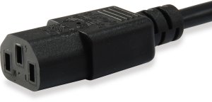 Equip Kaltgeräteverl.-Kabel IEC C14->IEC C13 St/Bu 1.80m Polybeutel 3