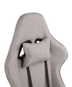 Fotel gamingowy Beżowoszary WARRIOR 7