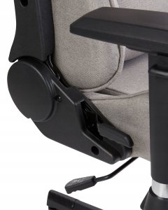 Fotel gamingowy Beżowoszary WARRIOR 9