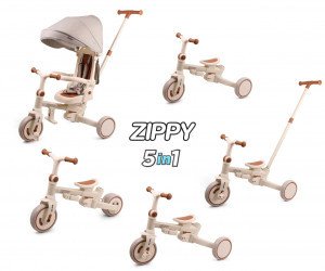 Milly Mally Rowerek Trójkołowy Zippy Beige 10