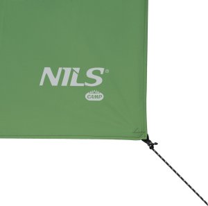 Plandeka Nils Extreme NC17107 TARP PŁACHTA BIWAKOWA KEMPINGOWA 300X300 CM ZIELONA NILS CAMP 8