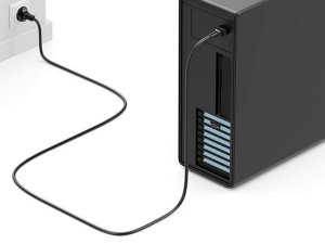 Equip Stromkabel CEE 7/7  ->C13 St/Bu     schwarz  1.80m PVC 4