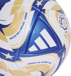 Adidas Piłka nożna adidas Mistrzostwa Klubowe FIFA Finał Ligi biało-niebiesko-złota JP3072 5 3