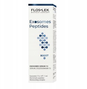 Floslek FLOSLEK Exosomes Peptides Serum z egzosomami do twarzy ujędrniające i rewitalizujące 3