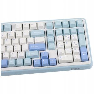 Mechanical keyboard Epomaker TH99 Creamy Jade Switch white-blue 8