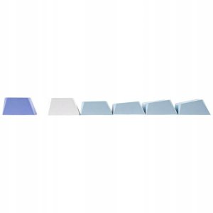 Mechanical keyboard Epomaker TH99 Creamy Jade Switch white-blue 10