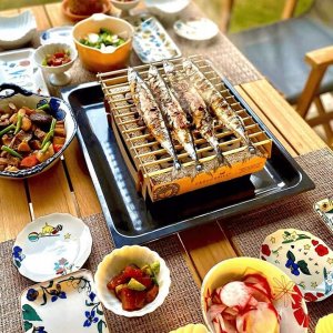 Grill jednorazowy ekologiczny węglowy bezwonny 1h 30x22cm 3