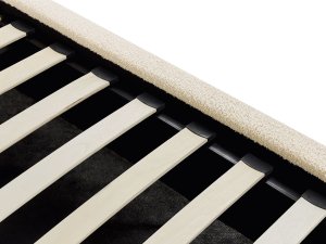 Łóżko z pojemnikiem Boucle VAUCLUSE 140 x 200 cm Beżowy 11