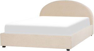 Łóżko z pojemnikiem Boucle VAUCLUSE 140 x 200 cm Beżowy 6