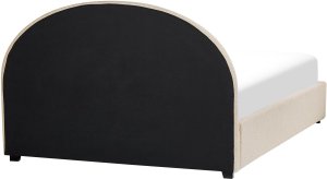 Łóżko z pojemnikiem Boucle VAUCLUSE 140 x 200 cm Beżowy 7