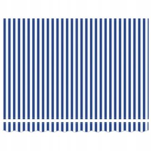 Markiza zwijana Niebieski i biały 350x250 cm tkanina Lumarko! 6
