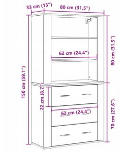 Wysoki słupek Czarny Dąb Drewno Inżynieryjne Lumarko! 12