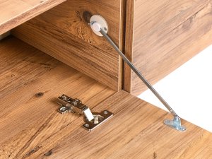 Wisząca szafka RTV GLADSTONE Brązowy 8