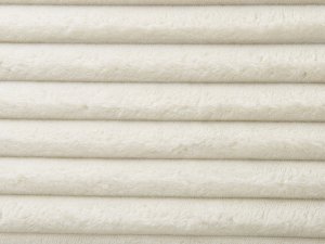 Łóżko Sztruks FLAYAT 140 x 200 cm Złamana biel 12