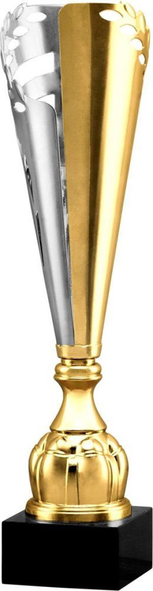 Tryumf Puchar metalowy złoto-srebrny 4128A 1