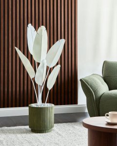 Sztuczna roślina BANANA TREE 123 cm Biały 2