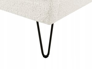 Łóżko Boucle AMBILLOU 180 x 200 cm Złamana biel 10