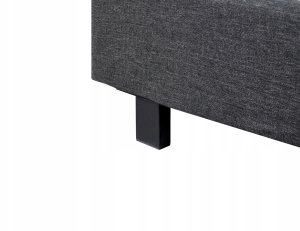 Łóżko ALBI 140 x 200 cm Szary 11