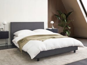Łóżko ALBI 140 x 200 cm Szary 2