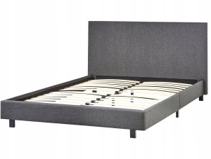 Łóżko ALBI 140 x 200 cm Szary 4