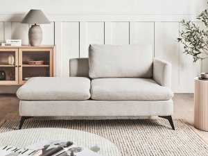 Szezlong prawostronny SIEVOZ Jasnobeżowy 2